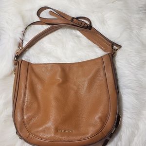 MK tan hobo crossbody bag